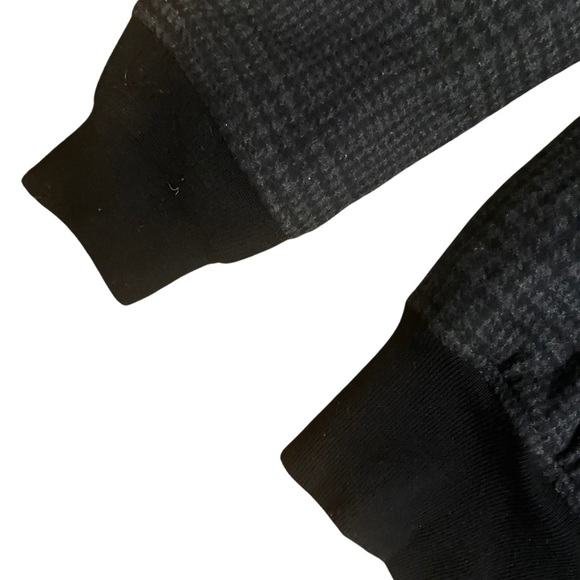 Cockpit USA Gray Plaid Deck Jacket Wool Shawl Collar Size - Picture 6 of 6